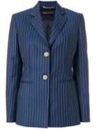 Versace Classic Striped Blazer - Blue