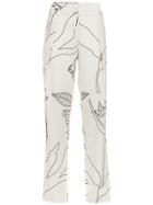 Alcaçuz Fervente Linen Top - White