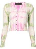 The Elder Statesman Tie Dye Cardigan - Multicolour