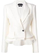 Tom Ford Fitted Blazer - White