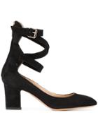 Valentino Valentino Garavani Buckle Strap Court Shoes - Black