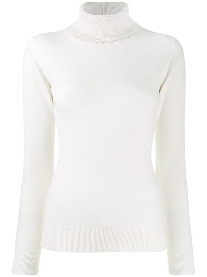 Fabiana Filippi Turtleneck Jumper - White