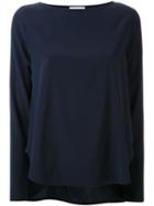 Scanlan Theodore Stretch Silk Trapeze Top