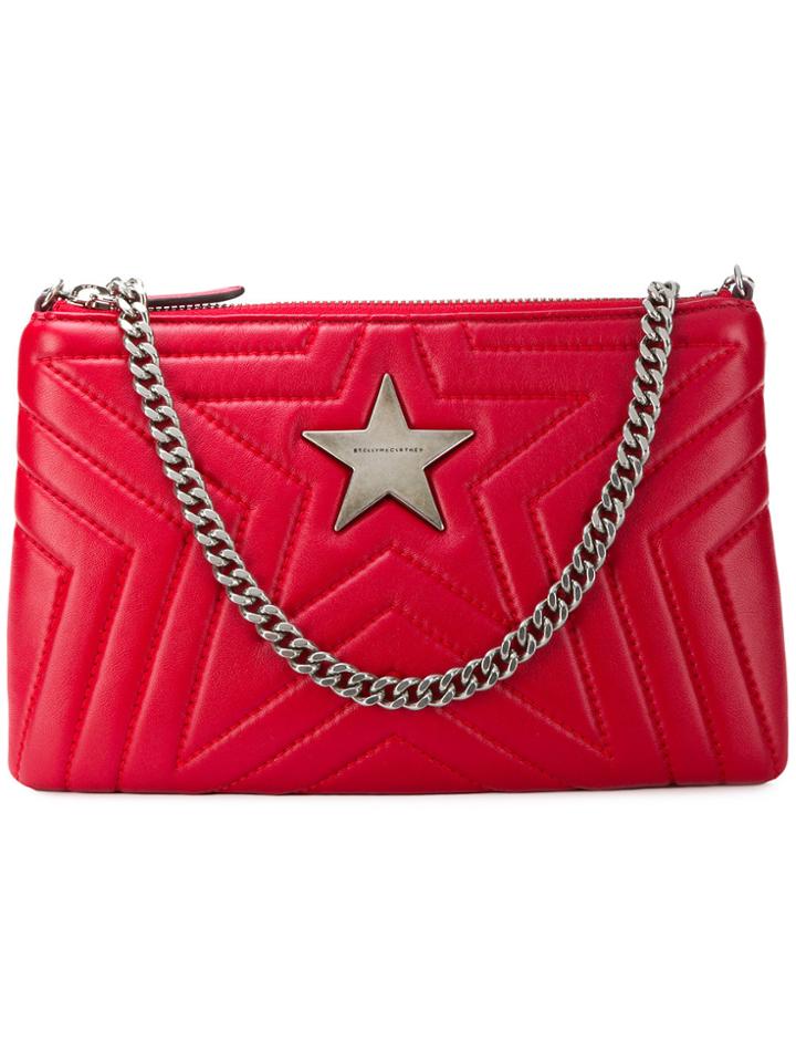 Stella Mccartney Stella Star Clutch Bag - Red