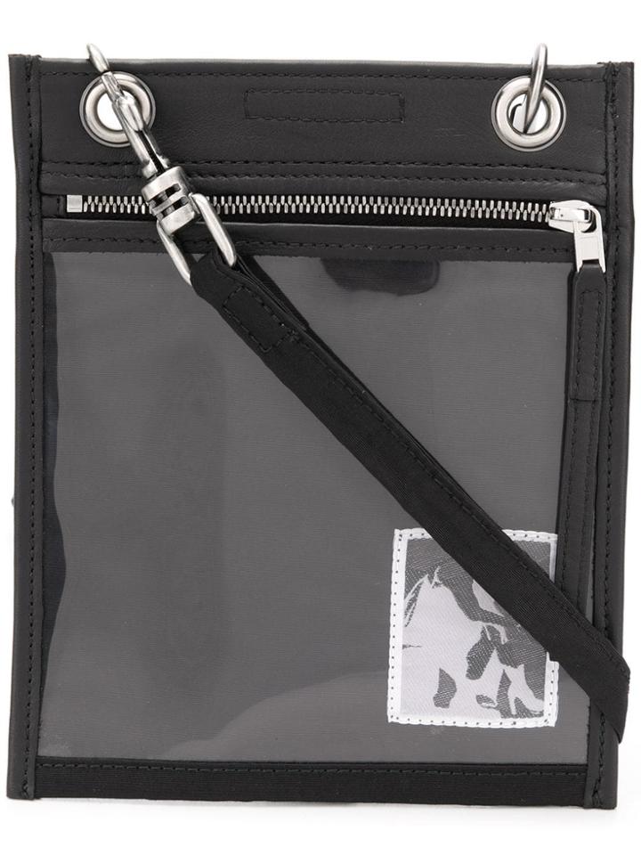 Rick Owens Drkshdw Square Shoulder Bag - Black