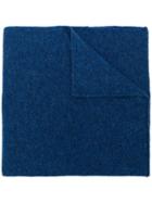 Dell'oglio Fine Knit Scarf - Blue