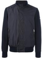 Paul & Shark Knit Sleeve Bomber Jacket