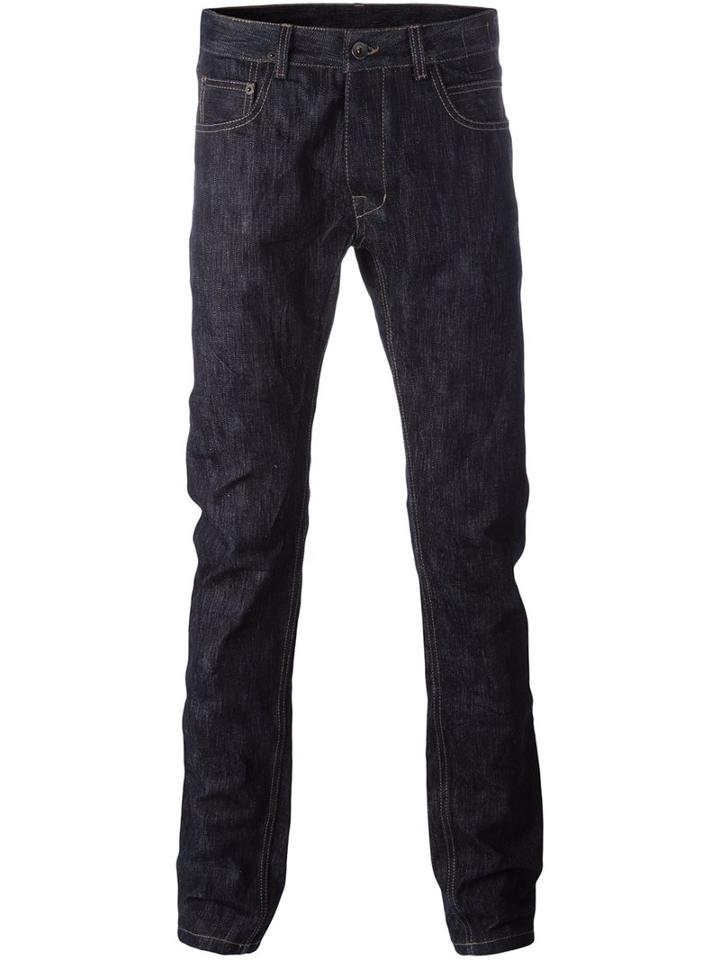 Rick Owens Drkshdw Slim-fit Jeans, Men's, Size: 31, Blue, Cotton/polyester