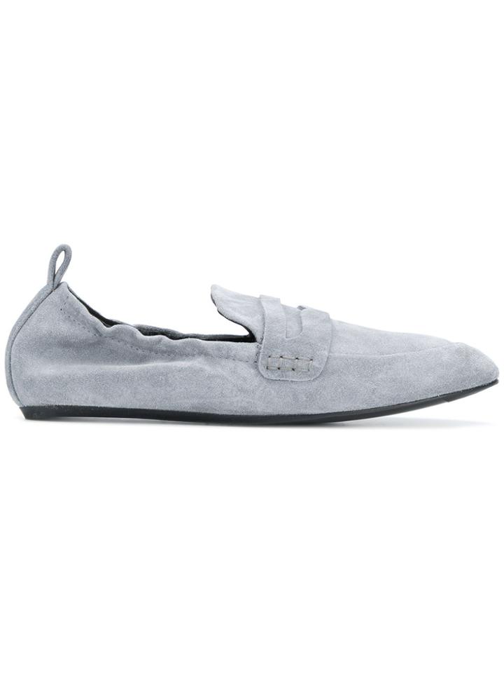 Lanvin Loafer Slippers - Grey