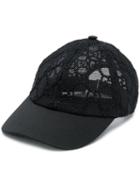 Gucci Gg Embroidered Baseball Cap - Black
