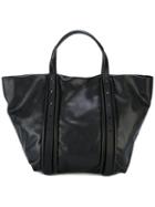 Dkny Oversized Tote, Women's, Black, Leather