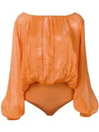 Forte Forte Loose Fit Bodie - Orange