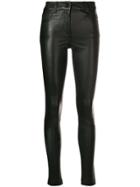 Blanca Skinny-fit Biker Trousers - Black