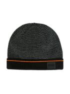 Boss Kids Knitted Beanie, Boy's, Black