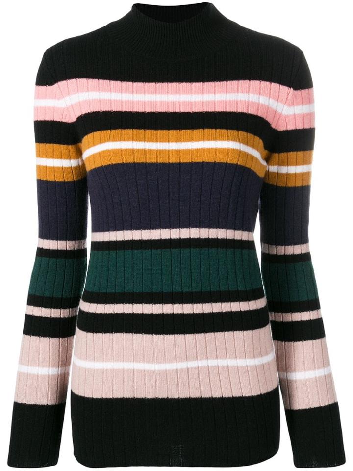 Markus Lupfer Multi Stripe Jumper - Black