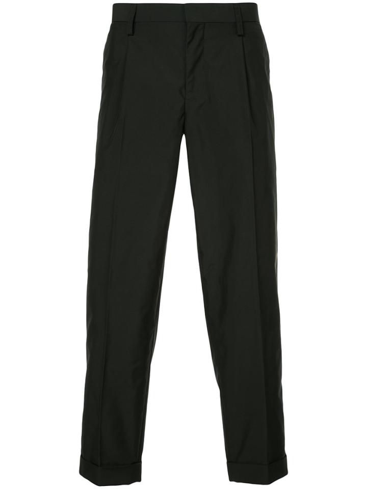 Kolor Cropped Tailored Trousers - Black