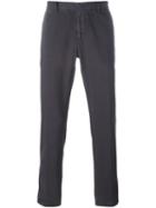 Etro Straight Trousers, Men's, Size: 46, Grey, Cotton/cashmere