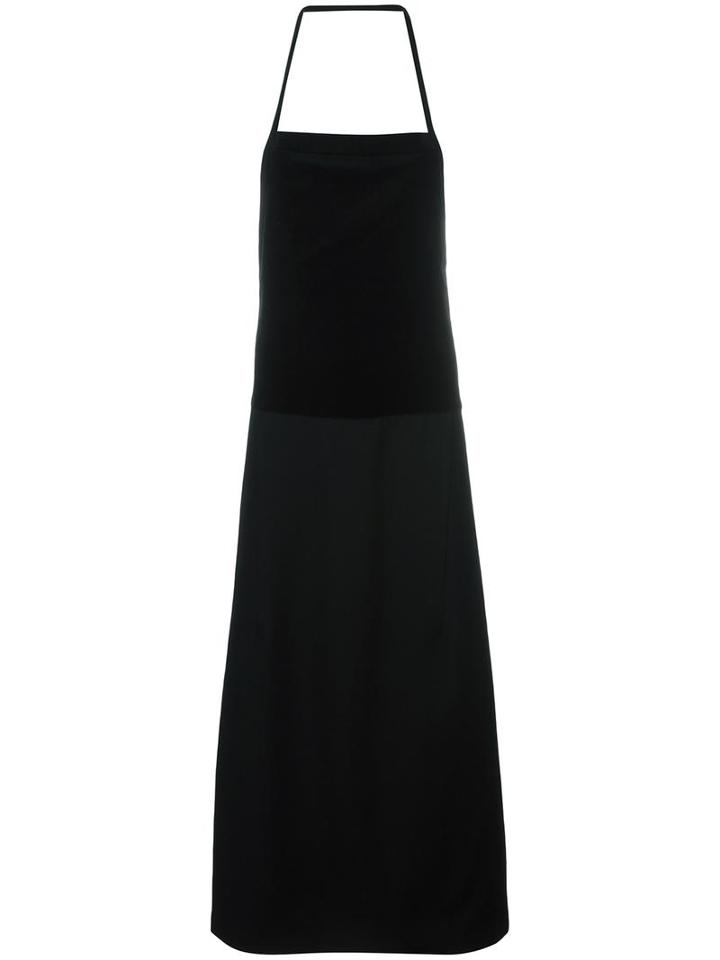 Comme Des Garçons Vintage Long Apron Dress, Women's, Black