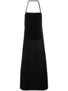 Comme Des Garçons Vintage Long Apron Dress, Women's, Black