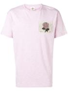 Kent & Curwen Rose Patch T-shirt - Purple