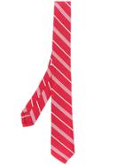 Thom Browne Small Repp Stripe Necktie - Red