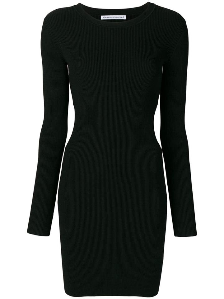 T By Alexander Wang Cut-out Detail Dress - Black