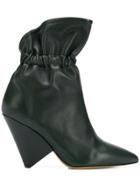 Isabel Marant Elasticated Ankle Boots - Green