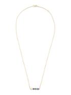 Ilana Ariel Diamond Pear Short Necklace, Women's, Metallic, 14kt Gold