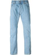 Natural Selection Narrow 'artic Wash Selvedge' Jeans, Men's, Size: 34, Blue, Cotton