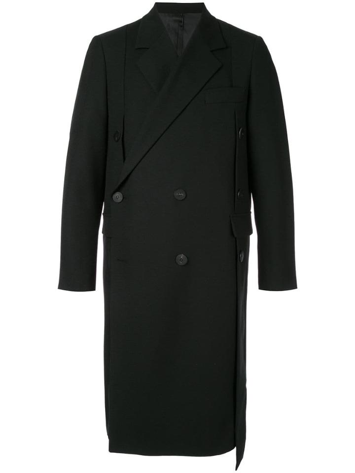 Wooyoungmi Double Breasted Coat - Black