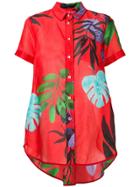 F.r.s For Restless Sleepers Printed Shirt - Red