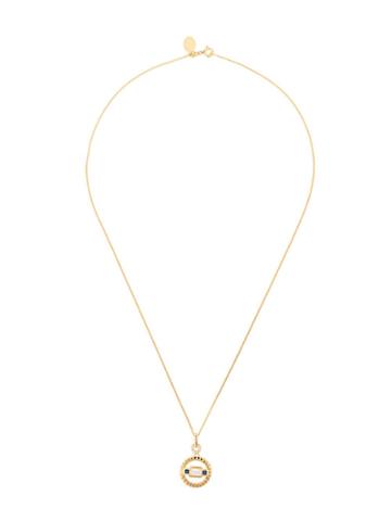 V By Laura Vann Etta Pendant Necklace - Gold