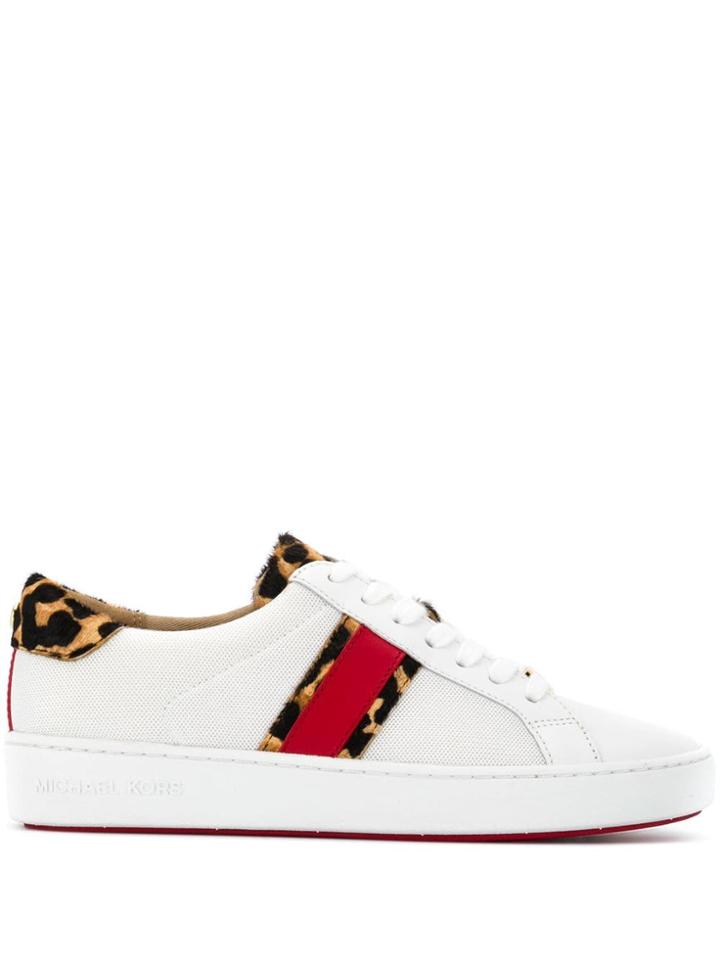 Michael Kors Lage Sneakers - White