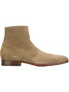 Jean-michel Cazabat Cesar Boots, Men's, Size: 44, Brown, Suede/leather