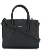 Furla Mini Pin Tote - Black