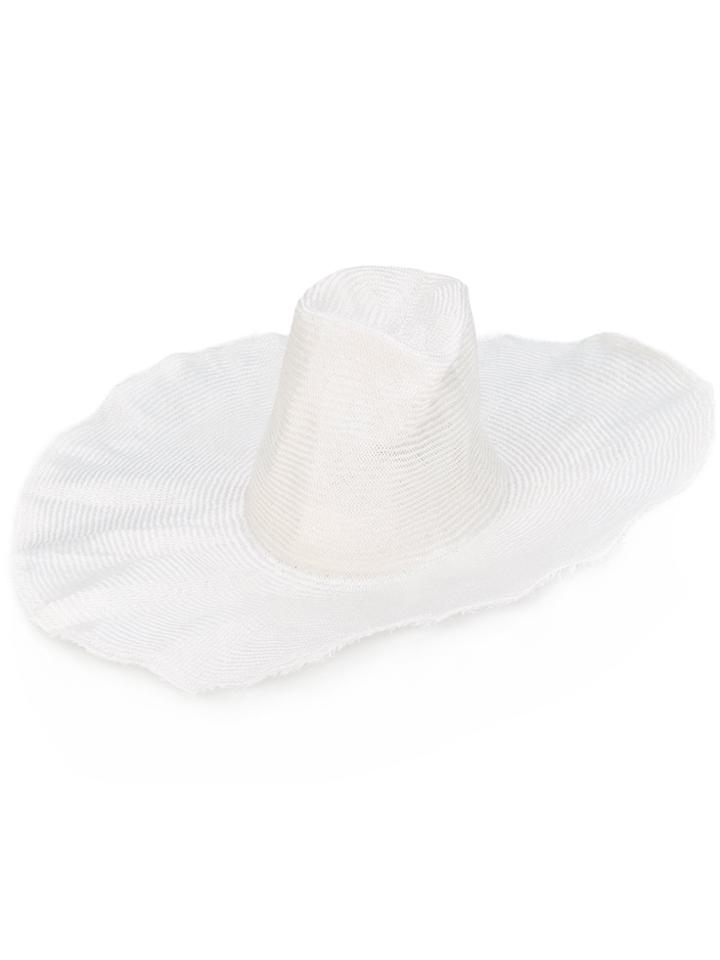 Reinhard Plank Comme Hat - White