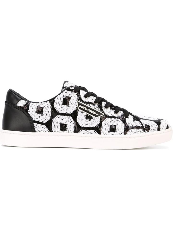 Dolce & Gabbana Sequinned Sneakers