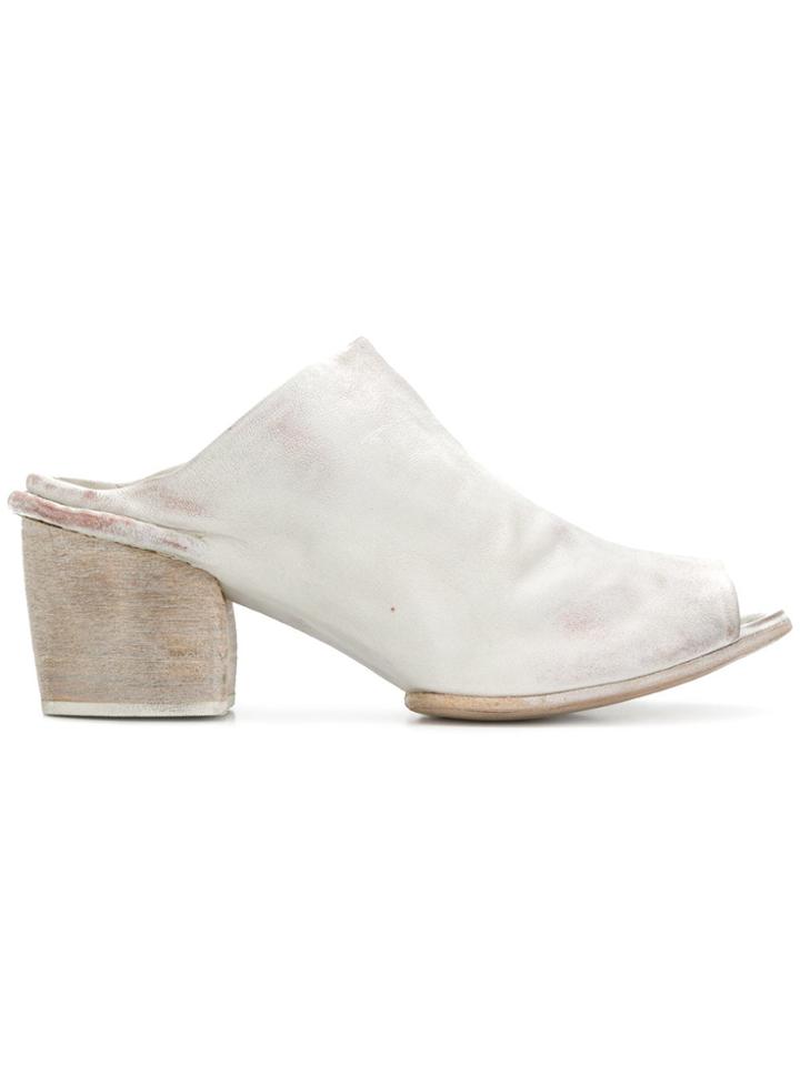 Marsèll Marsèll Mwb0812111 Culcerstrbianco Leather/fur/exotic