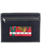 Kenzo Memento Denim Clutch - Blue