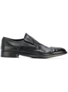Alberto Fasciani Slip-on Panelled Loafers - Black