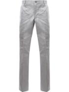 Thom Browne Chino Trousers, Men's, Size: 3, Grey, Cotton