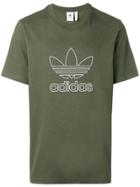 Adidas Logo Print T-shirt - Green