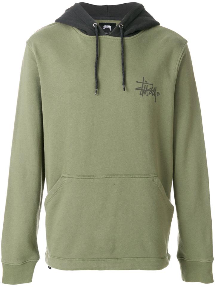 Stussy Classic Hooded Sweatshirt - Green