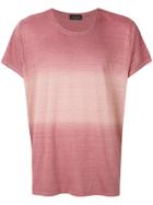 Roberto Collina Dégradé T-shirt - Pink & Purple