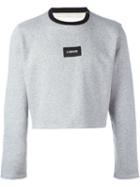 Our Legacy 'super Cropped' Sweatshirt, Men's, Size: 44, Grey, Cotton/polyester