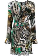 Just Cavalli Multi Print Dress - Multicolour