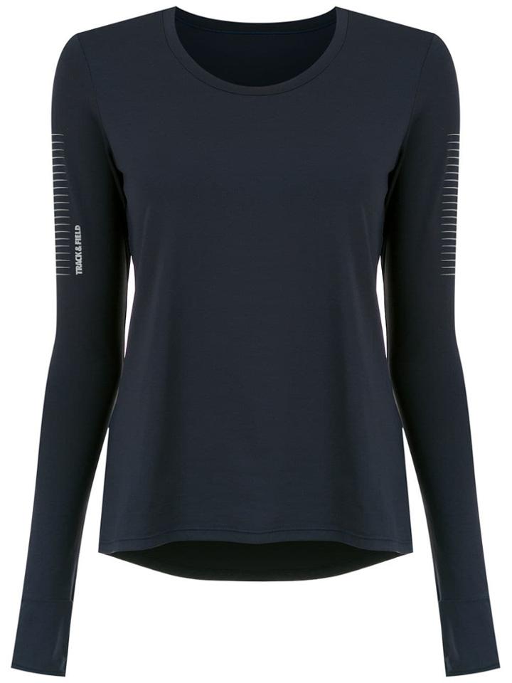 Track & Field Reflected Top - Blue
