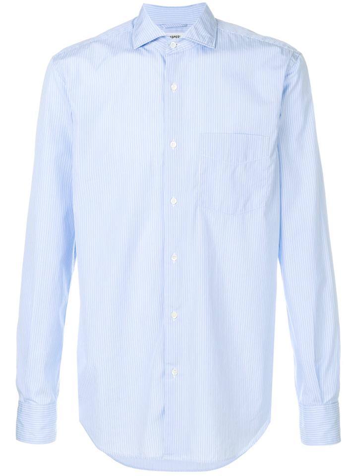 Aspesi Patch Pocket Shirt - Blue
