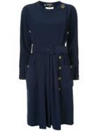 Chanel Vintage Belted Dress - Blue