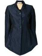 Gentry Portofino Flared Shirt Jacket - Blue